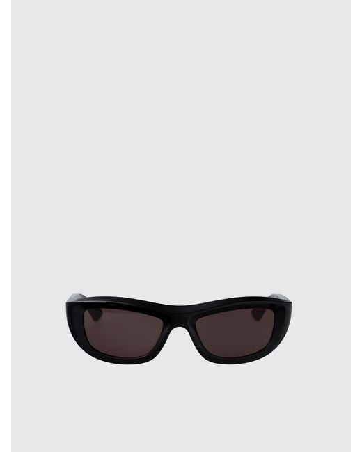 Bottega Veneta Black Acetate Sunglasses