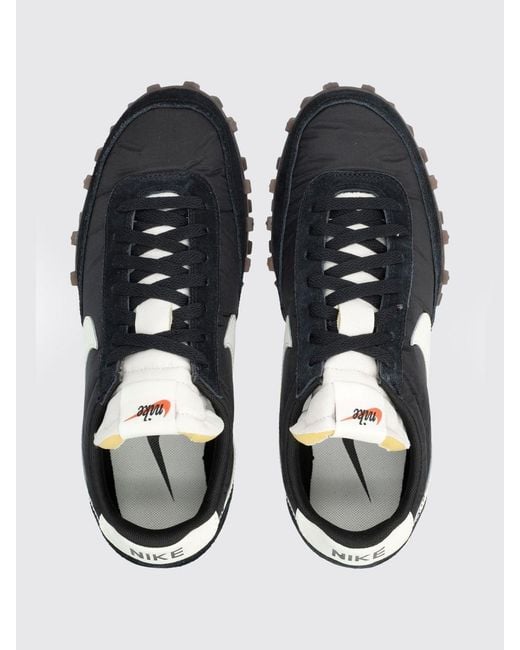 Nike White Waffle Racer Nylon And Suede Sneakers for men