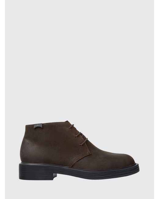 Camper Brown Dean Suede Ankle Boots for men