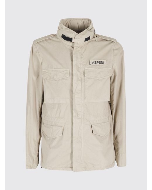 Aspesi Natural Cotton Parka for men