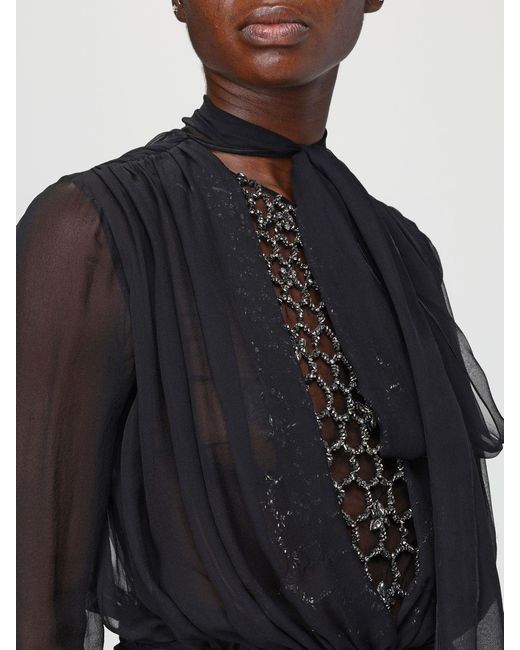 Alberta Ferretti Black Shirt