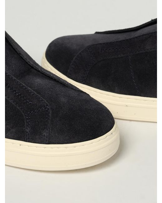 Hogan Blue H-Tv Leather Sneakers for men