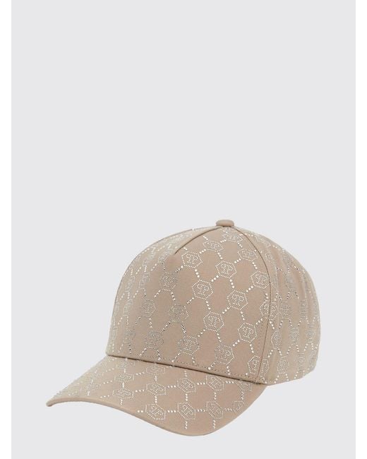 Cappello di Philipp Plein in Natural da Uomo