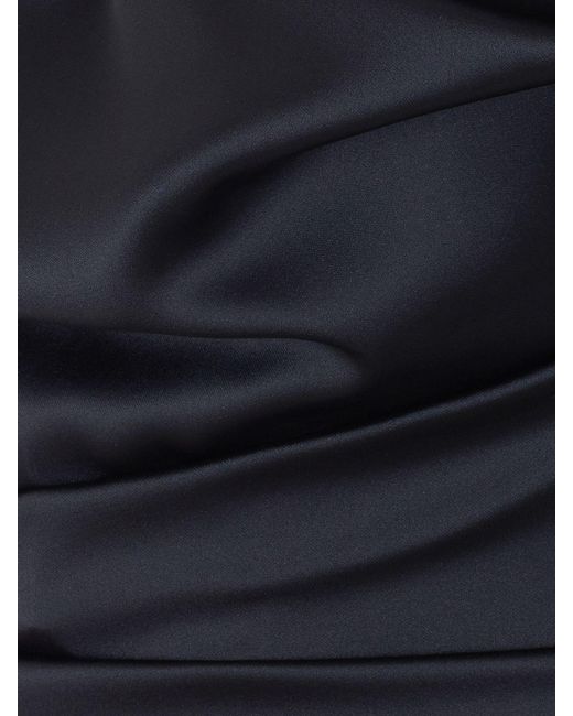 Vivienne Westwood Black Ginnie Draped Polyester Top