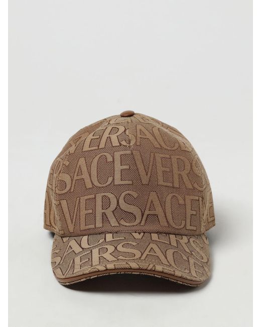 Versace Hat in Brown for Men Lyst