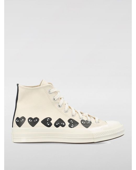 COMME DES GARÇONS PLAY Natural Trainers for men