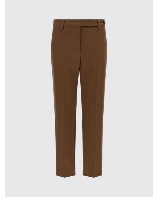 Brunello Cucinelli Brown Straight-Leg Stretch-Cotton Chino Trousers With Monili