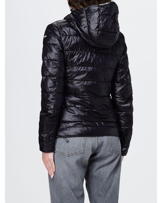 Blauer Black Nylon Down Jacket