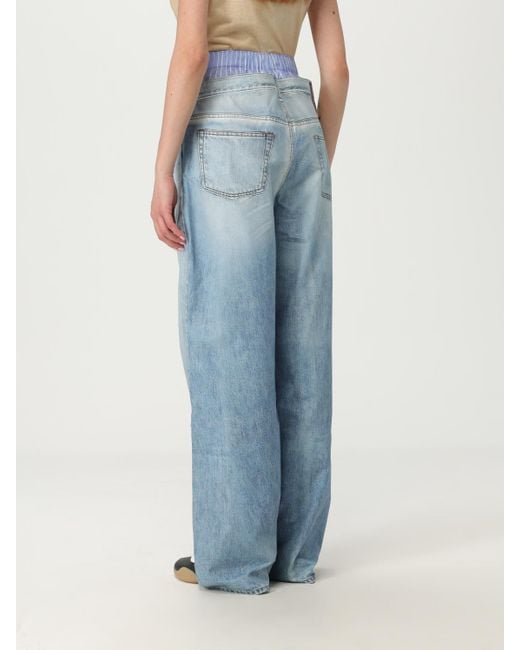 Acne Blue Hose Damen