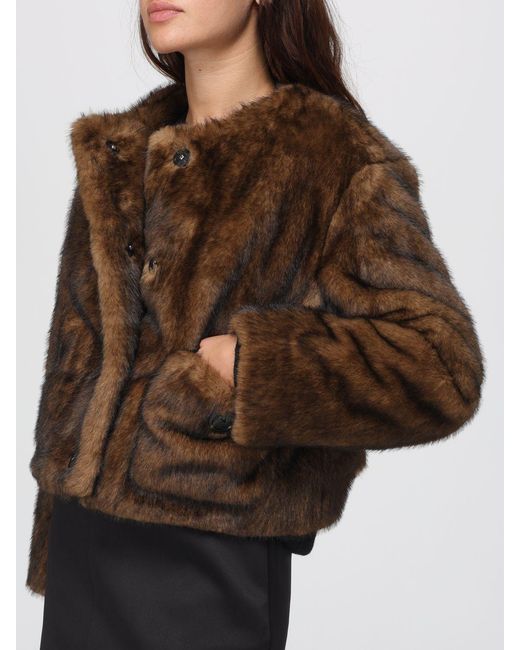 Marc Jacobs Brown Fur Coat