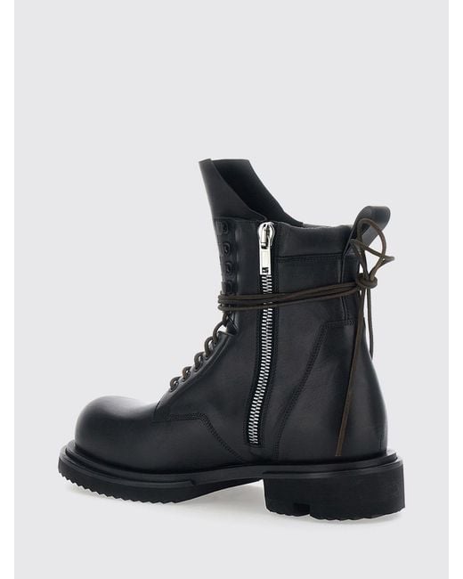 Rick Owens Black Boot for men