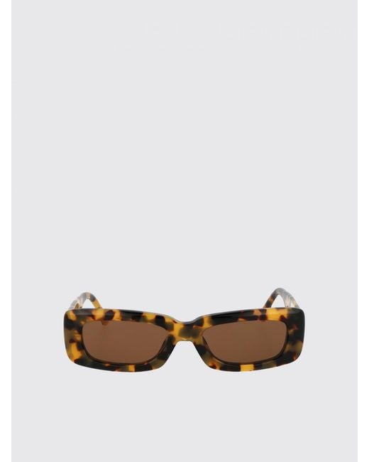The Attico Brown Marfa Sunglasses Linda Farrow X