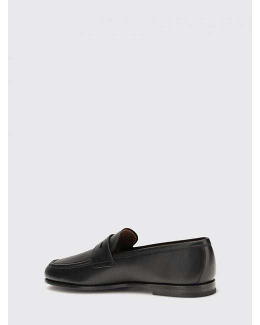 Church's White Leather Loafers for men