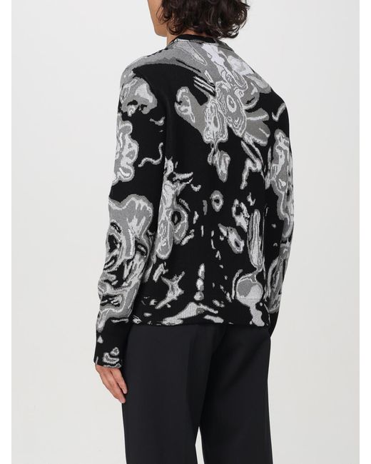McQueen Black And Knitwear for men