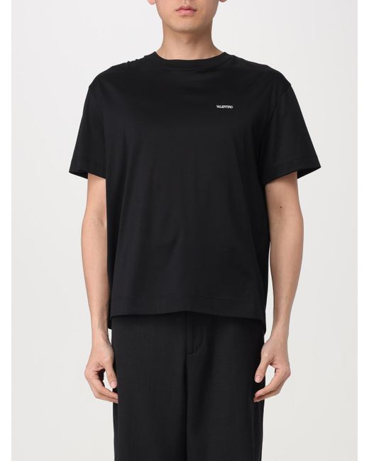 Camiseta Hombre Valentino de hombre de color Black