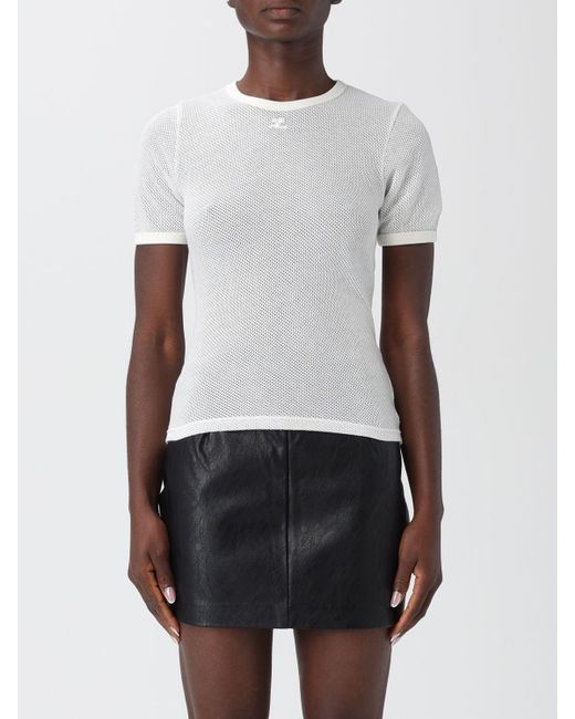 Courreges White T-Shirt