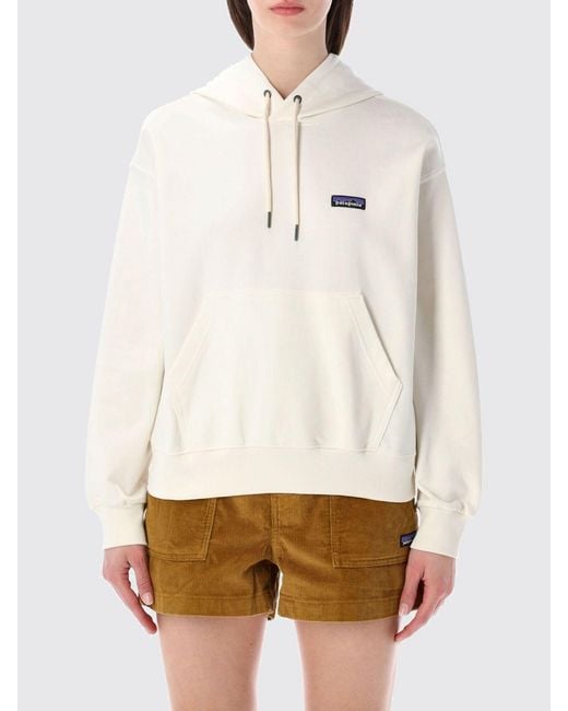 Patagonia Natural Organic Cotton Hooded Sweatshirt