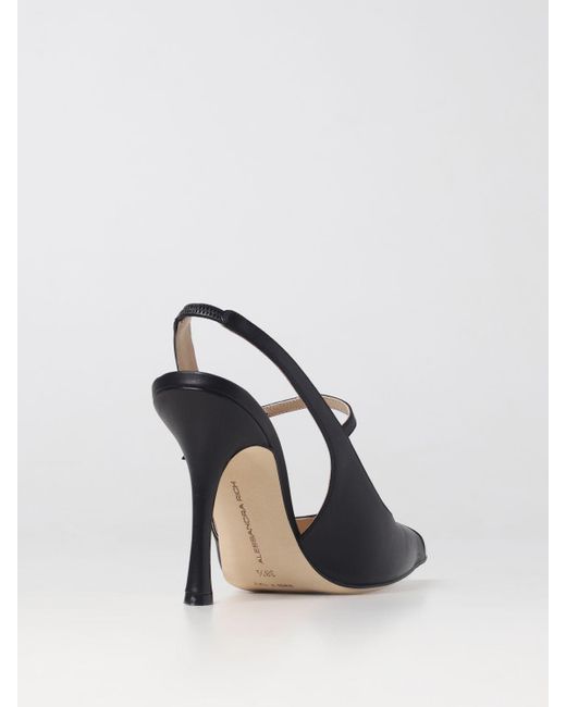 Alessandra Rich High Heel Shoes in Black | Lyst