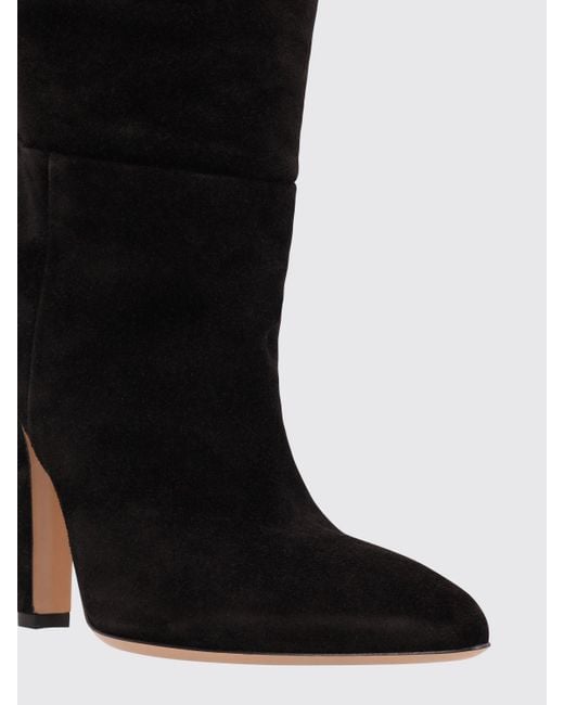 Paris Texas Black Flache Stiefeletten Damen