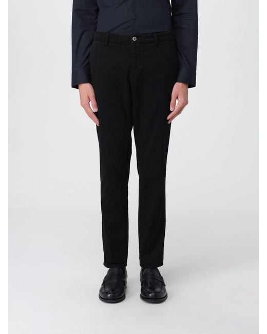 Mason's Black Trousers for men