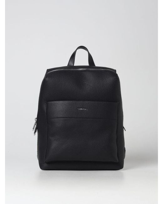 Calvin Klein Backpack Man in Black for Men Lyst