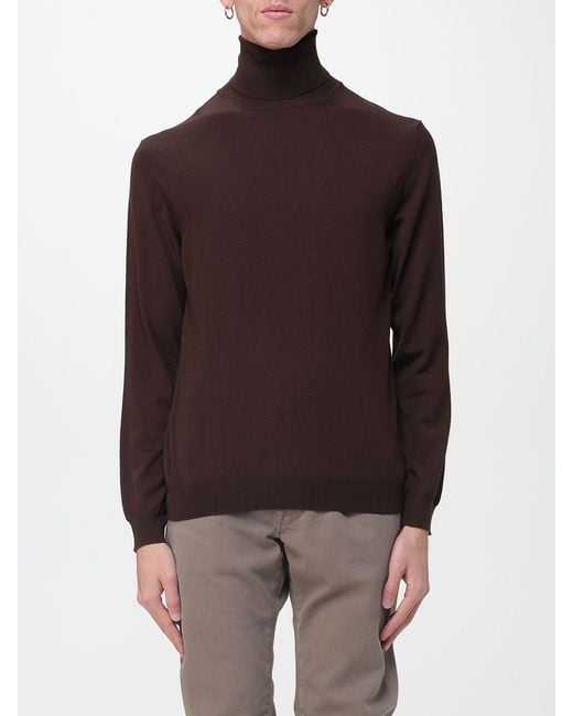 Zanone Purple Sweater for men