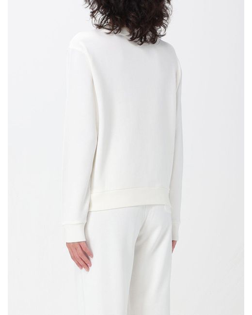 Emporio Armani White Sweatshirt