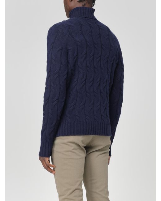 Drumohr Blue Sweater for men