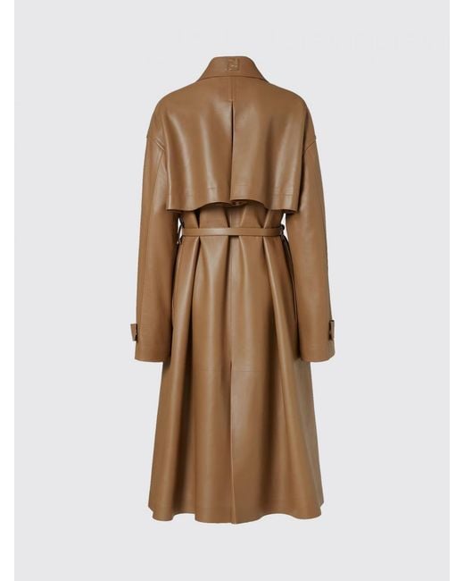 Fendi Natural Trench Coat