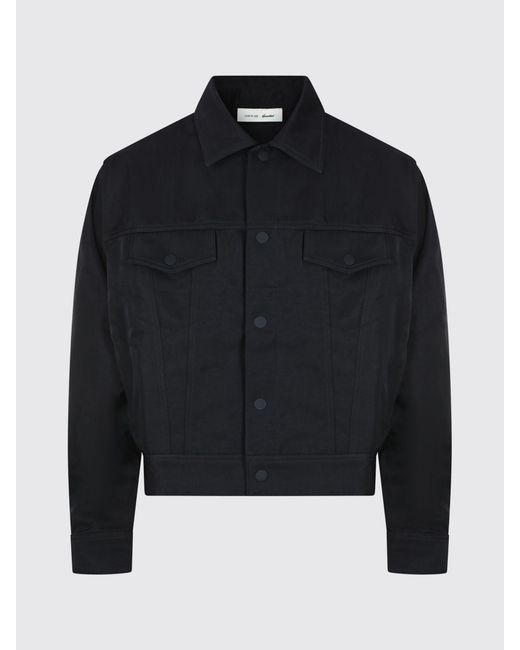 Fear Of God Blue Nylon Shirt Jacket With Patch Pockets for men
