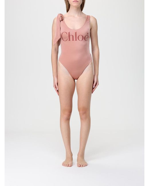 Bañador Mujer Chloé de color Pink