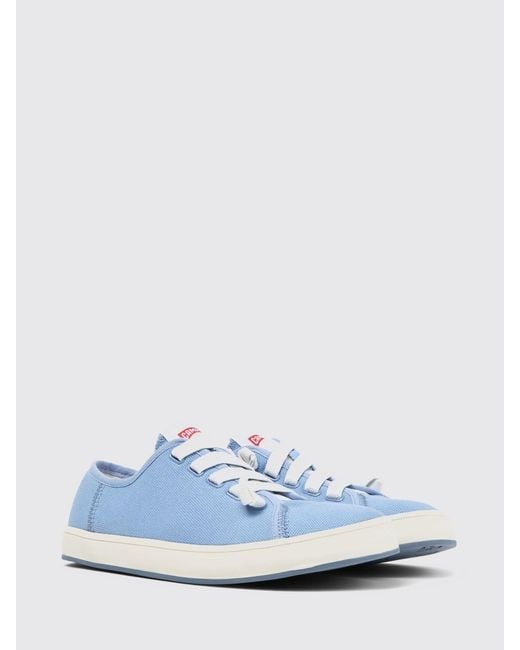 Camper Blue Recycled Cotton Peu Rambla Ii Sneakers
