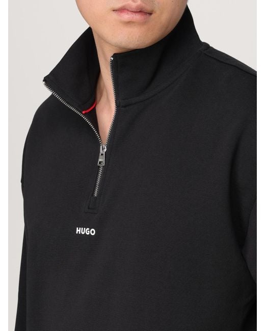 Sudadera Hombre HUGO de hombre de color Black