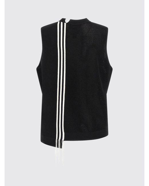 Y-3 Blue Knitted Vest for men