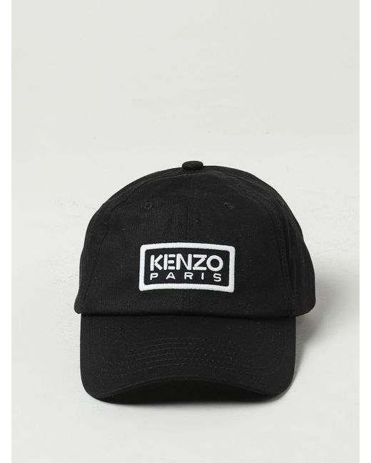Cappello in cotone di KENZO in Black da Uomo