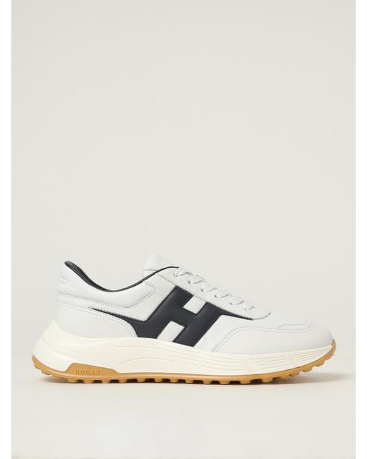 Hogan Natural Hyperlight Leather Sneakers for men