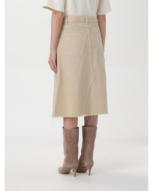 Tory Burch Natural Skirt