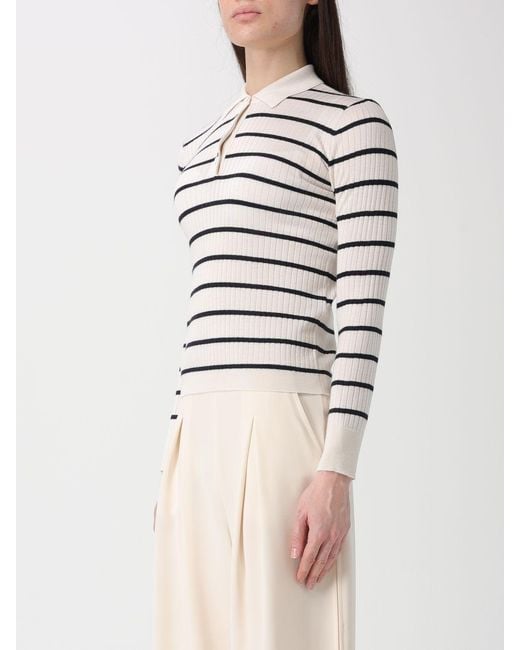 Max Mara Natural Cashmere And Silk Polo Shirt