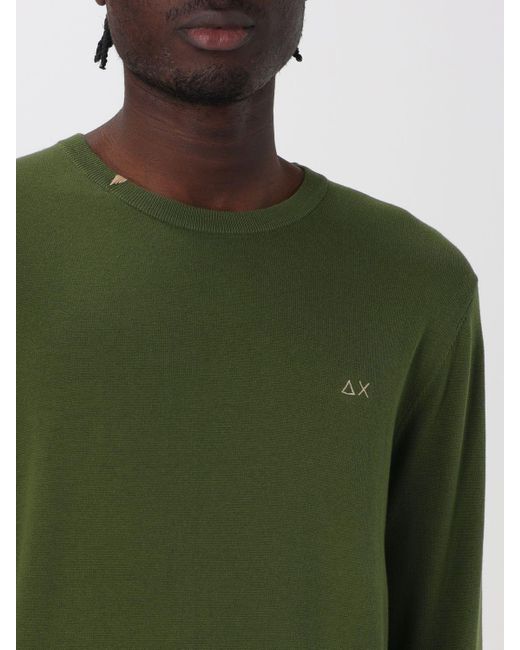 Sun 68 Green Sweater for men