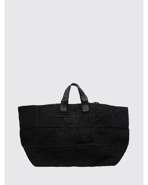 IBELIV Black Wild Large Crochet Tote Bag