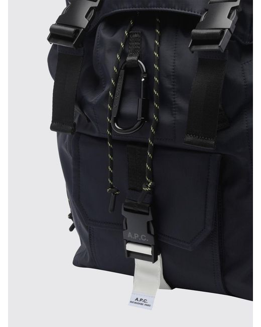 A.P.C. Black Backpack for men