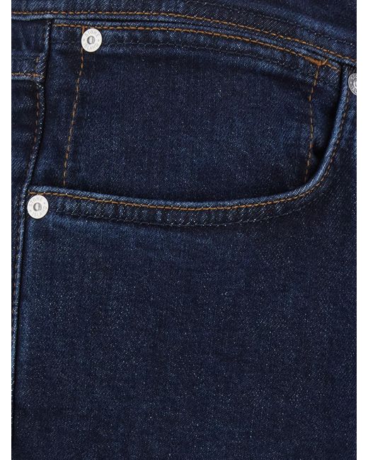 Stone Island Blue Five-Pocket Skinny Jeans for men