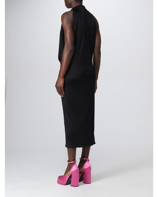 Vestido Mujer Versace de color Black