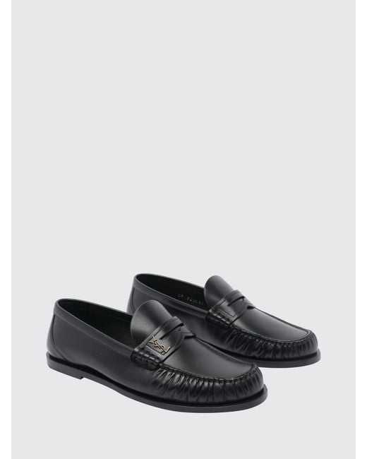 Saint Laurent White Loafer
