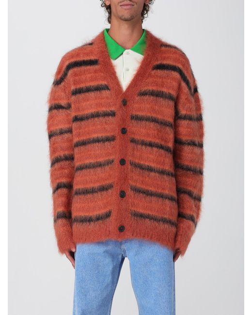 Marni Red Cardigan for men
