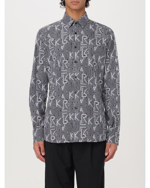 Karl Lagerfeld Hemd Herren in Gray für Herren