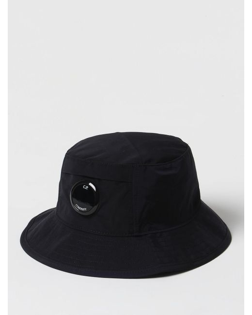 Cappello in nylon con logo di C P Company in Black da Uomo