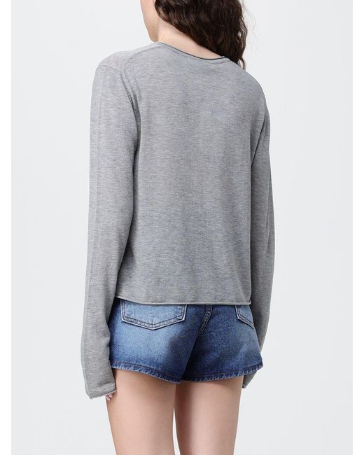 Cardigan Basic di DUNST in Gray