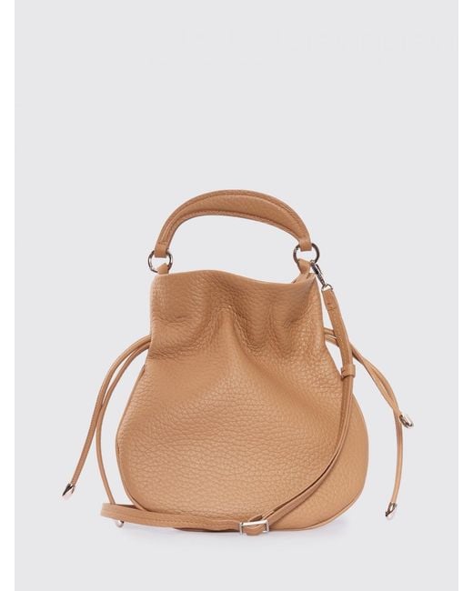Orciani Natural Calf Leather Handbag