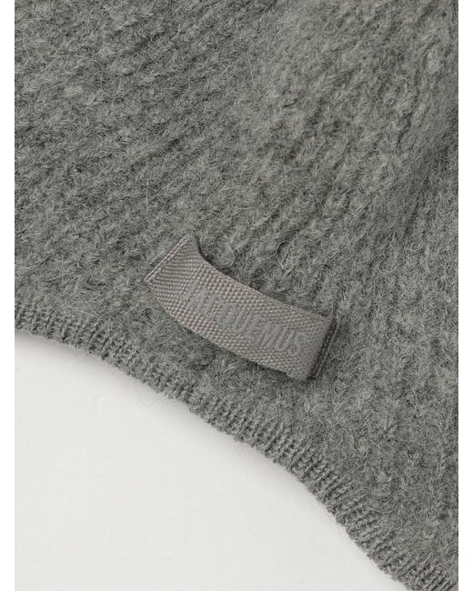 Jacquemus Gray Hat for men